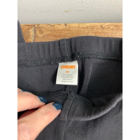 Gymboree Girl's Black leggings‎ size 4T - Picture 2 of 2
